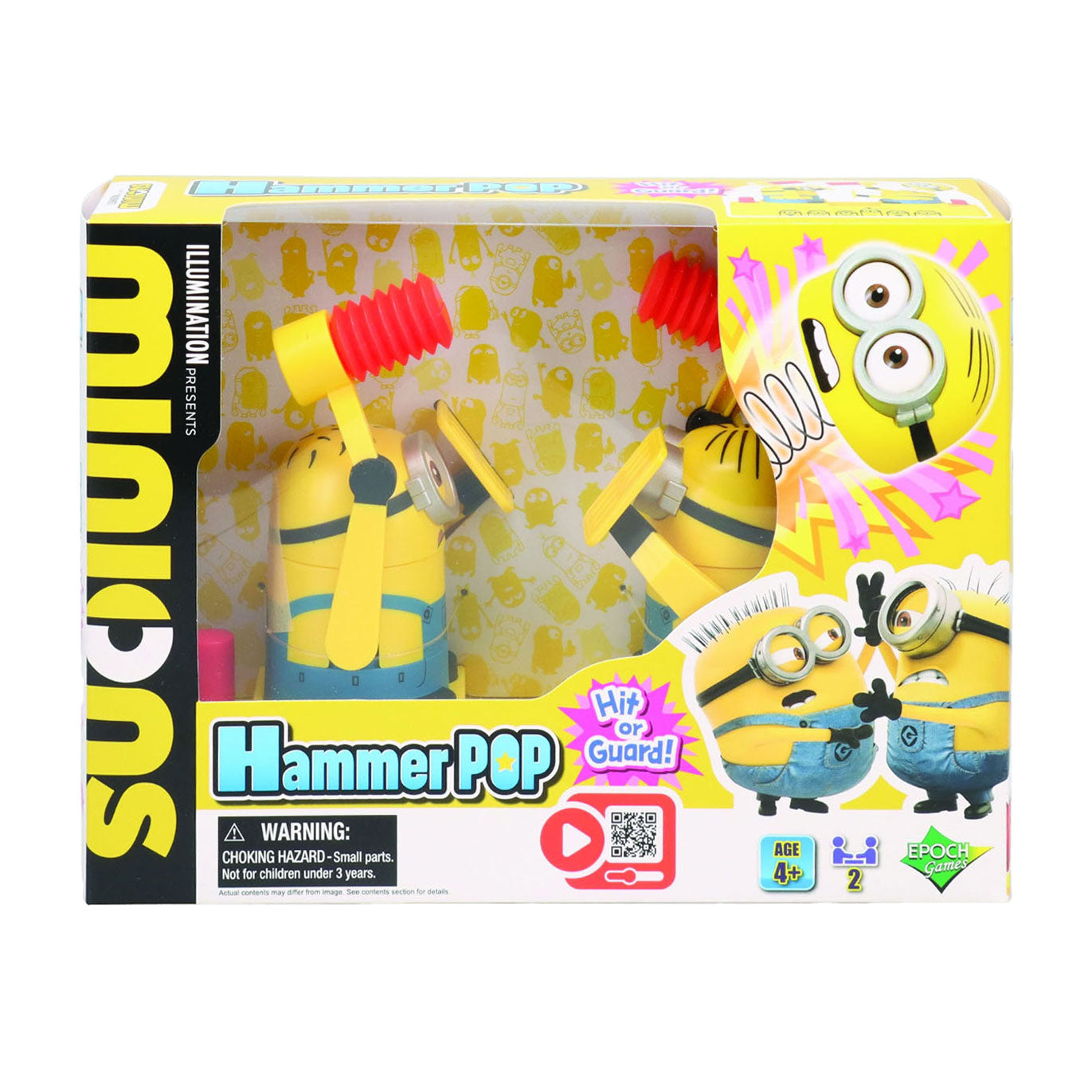 Epoch minions hammer pop spel