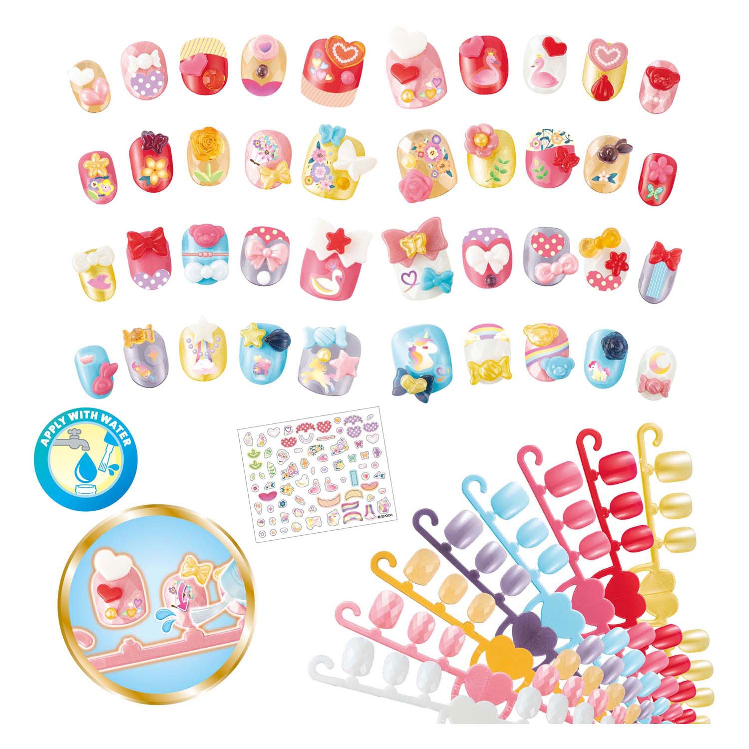 Aquabeads sprankelende nagelset navulling