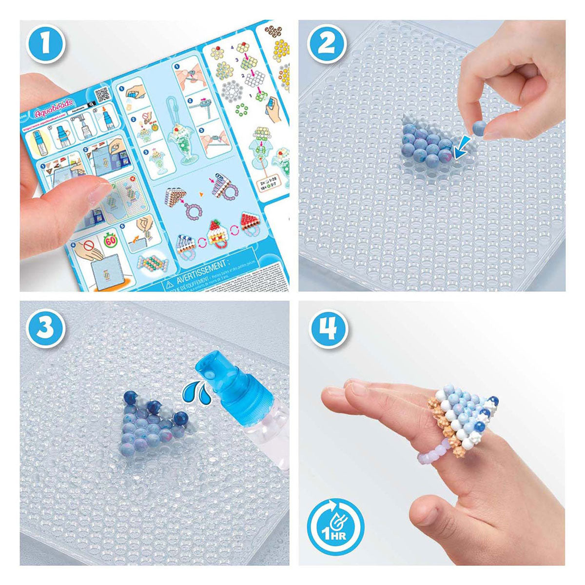 Aquabeads knutselset zoete accessoires