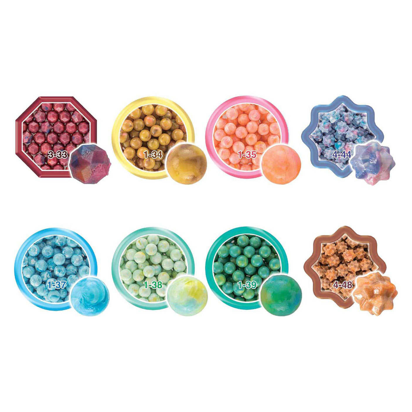 Epoch aquabeads navulling multikleuren parelmix