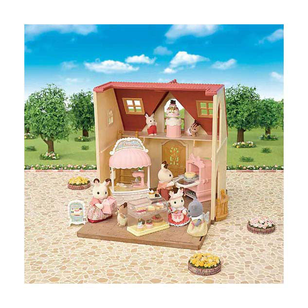 Sylvanian families 5807 cake shop voor startershuis