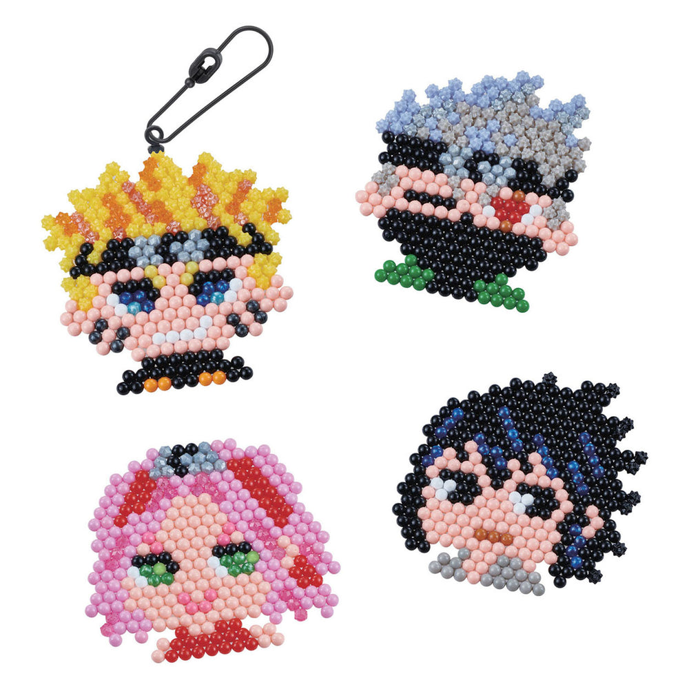 Aquabeads naruto sleutelhanger knutselset- parels die met water aan elkaar plakken
