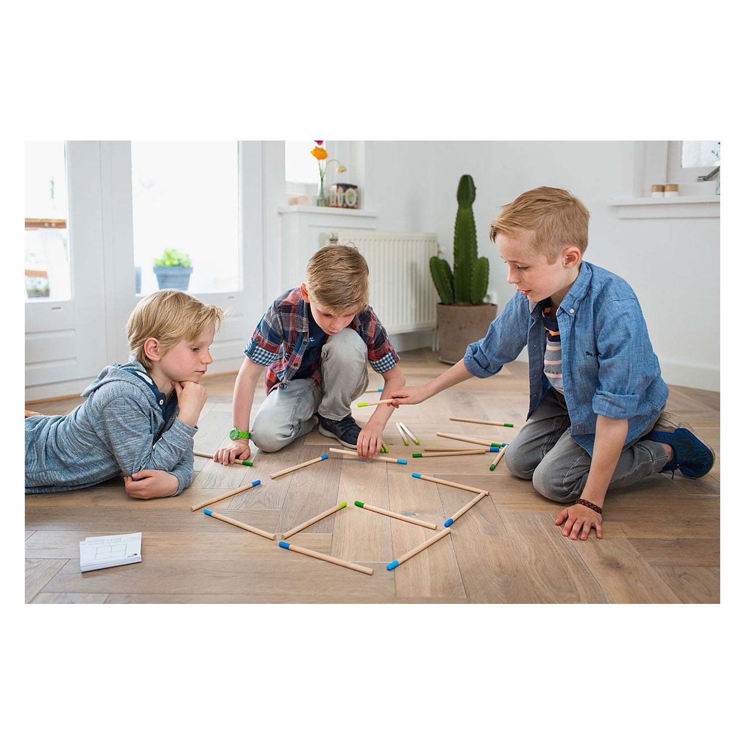 Bs toys luciferpuzzel hout - educatief kinderspel