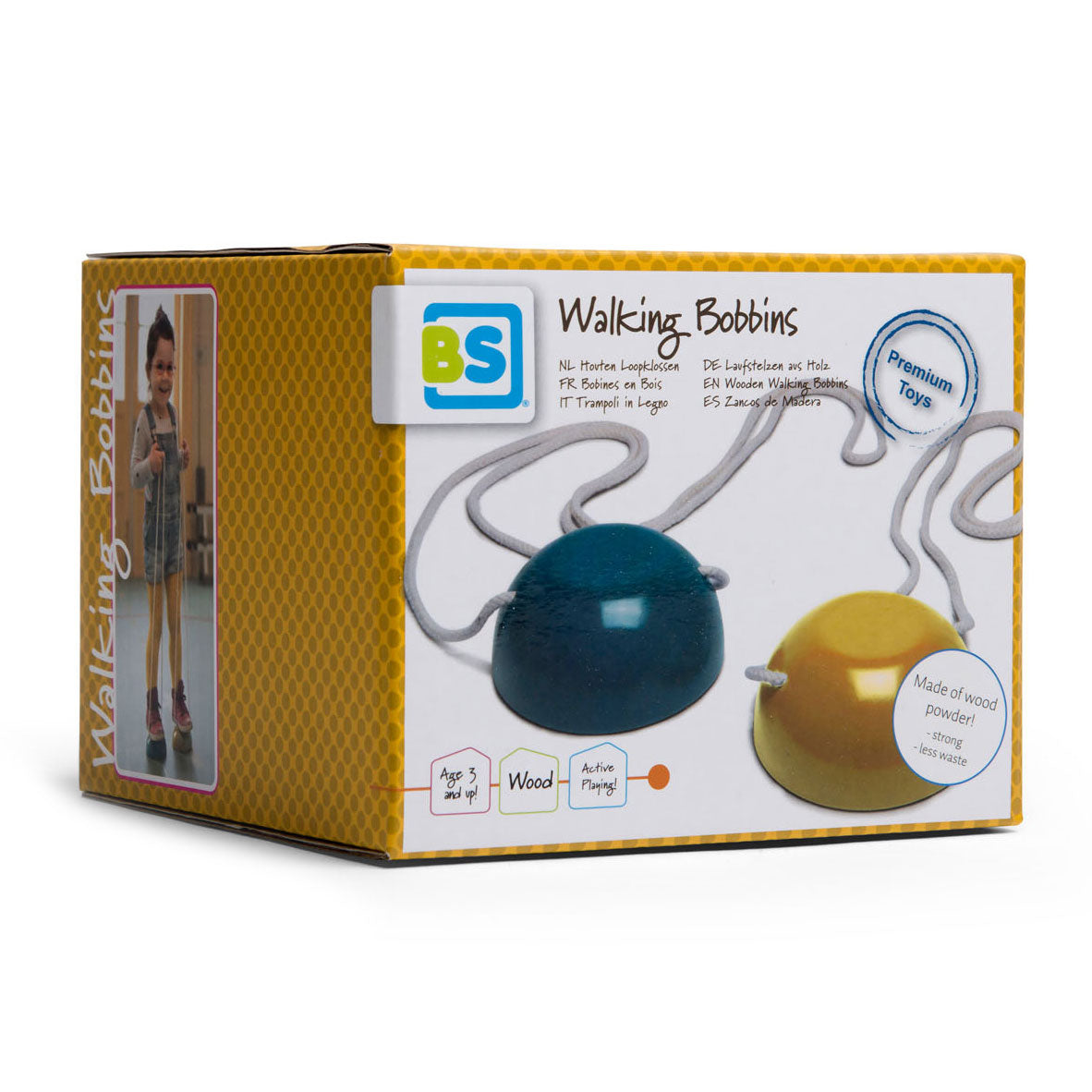 Bs toys houten loopklossen - kinderspel