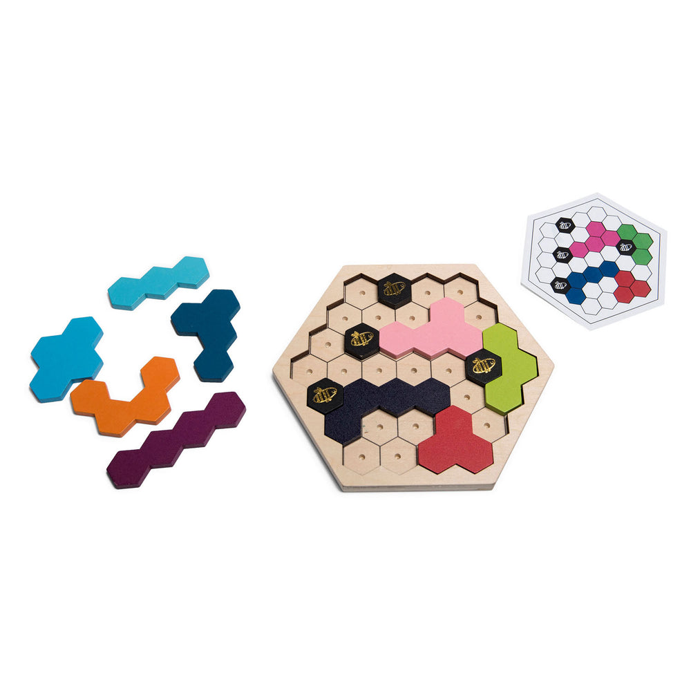 Bs toys bijtjezzz puzzzel hout - kinderspel