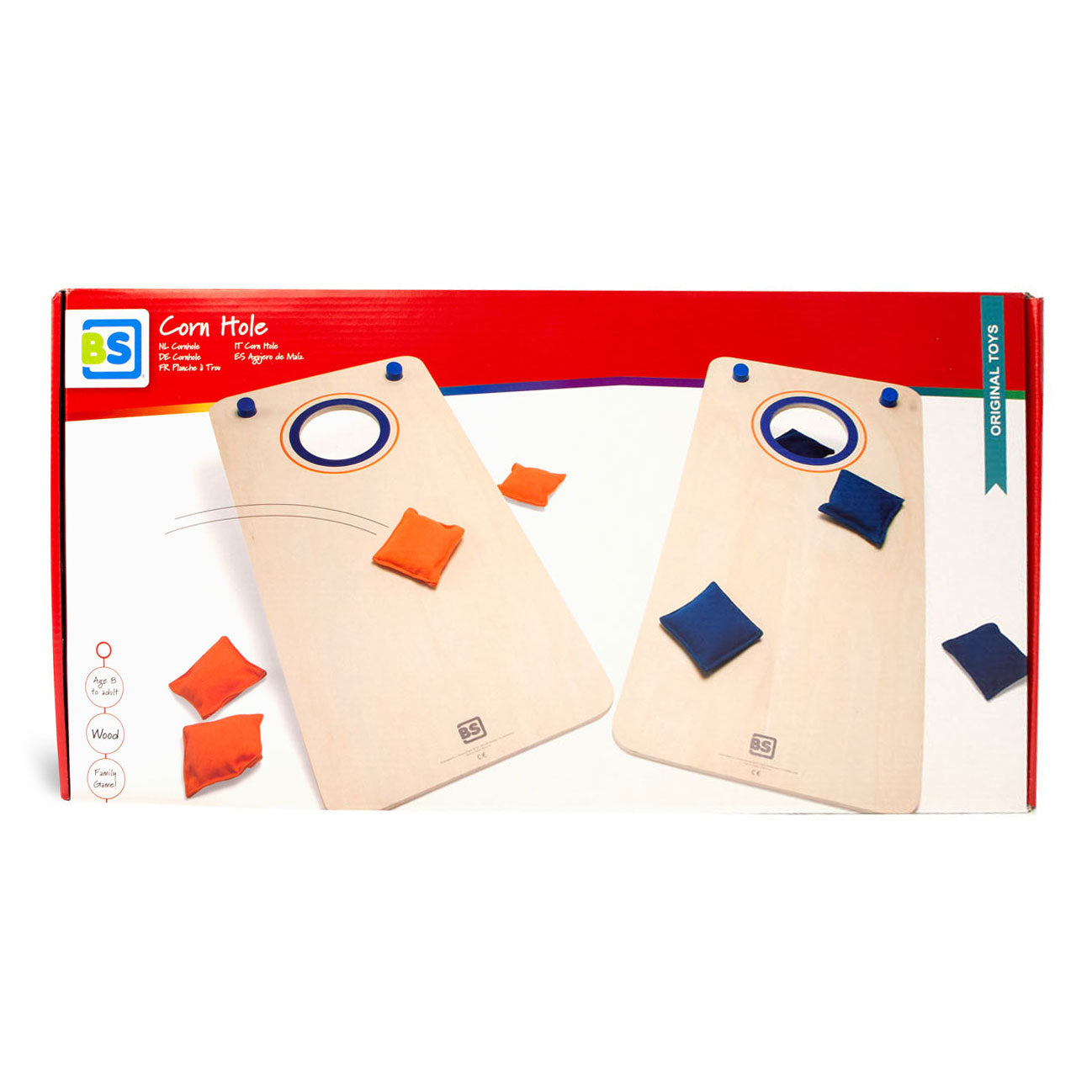 BS Toys Maïsgat Hout Vangen Werpspel