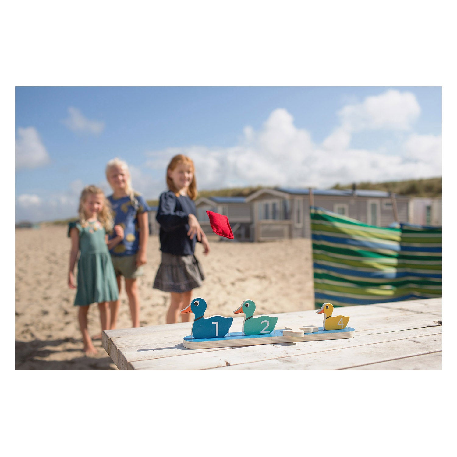 Bs toys eendjes op rij - werpspel