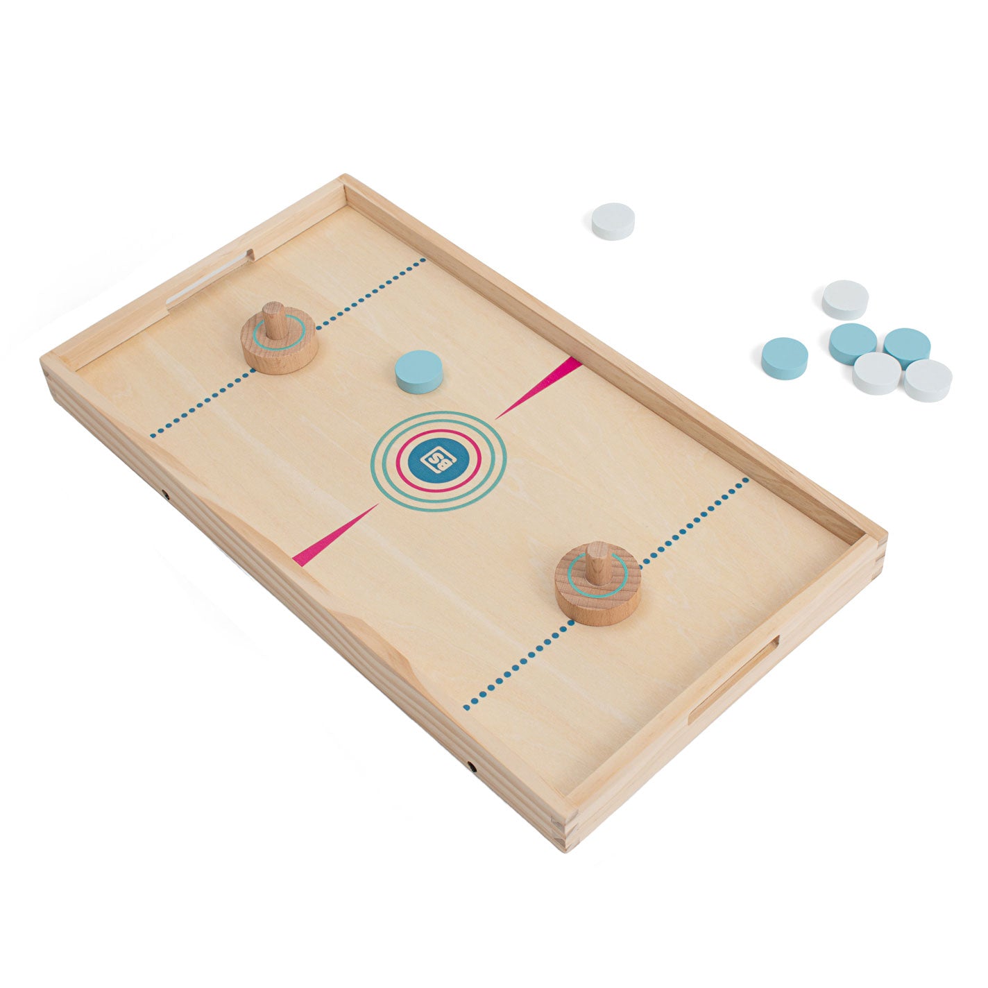 Bs toys - tafelhockey en slingpuck, 2in1