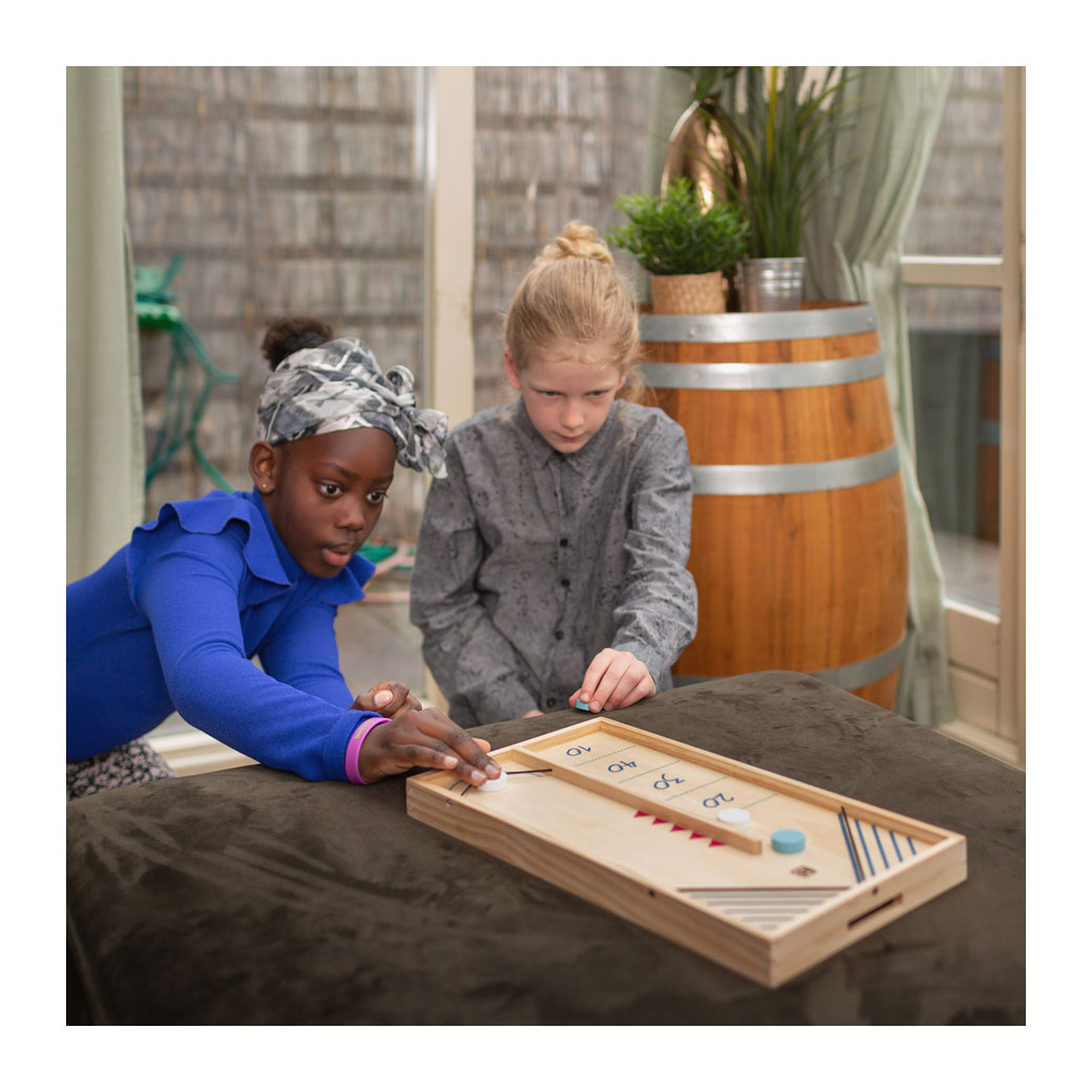 Bs toys - tafelhockey en slingpuck, 2in1