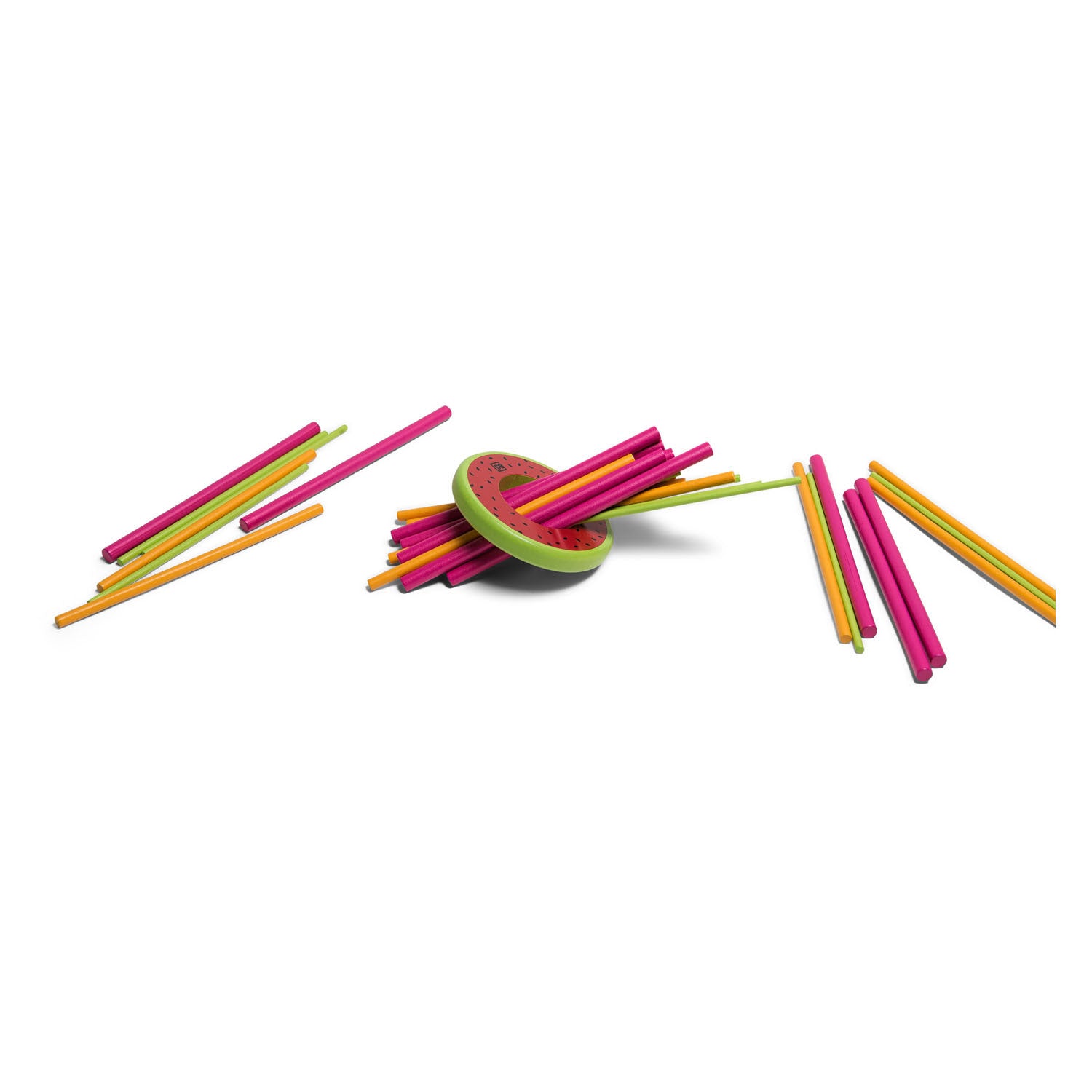Bs speelgoed mikado meloen houten spel, 31dlg.