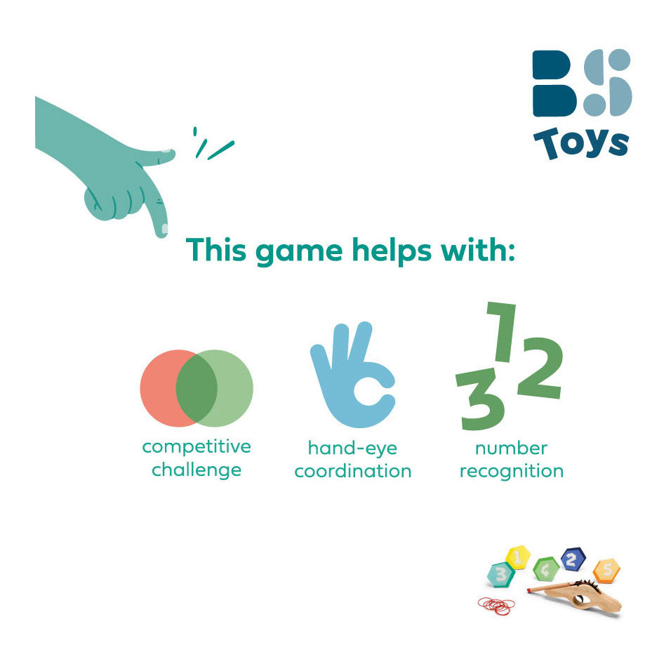 Bs speelgoed afschiet spel met doelwitten, 31dlg.