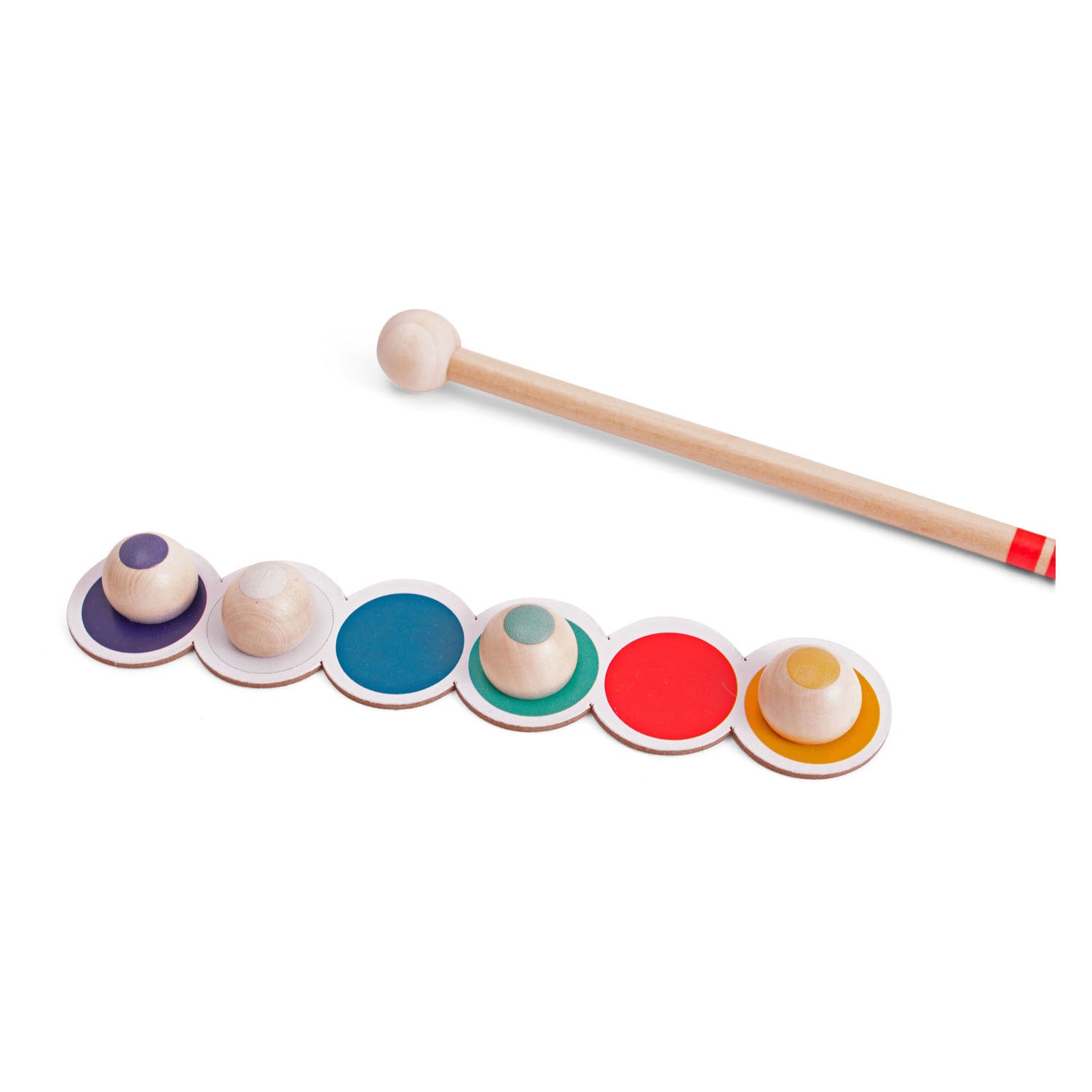 Bs speelgoed whack a shape houten spel