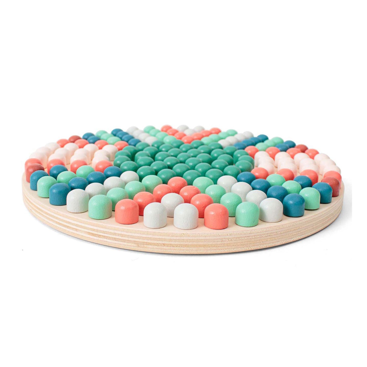 Bs speelgoed spel mozaiek pin bord hout