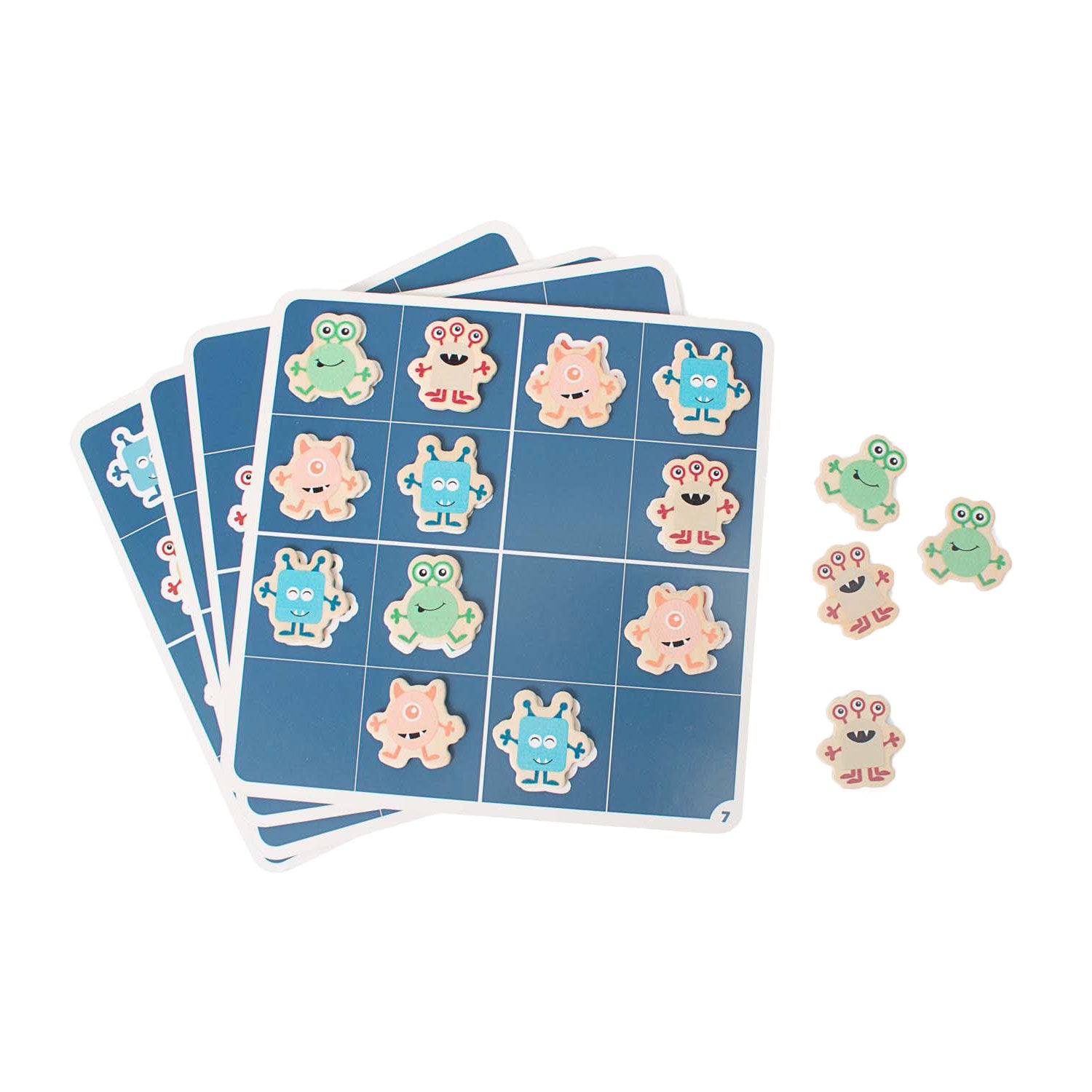 Bs speelgoed monster sudoku spel