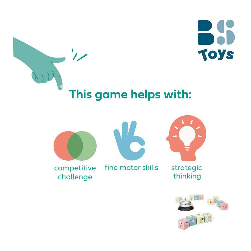 Bs speelgoed spel speedy cubes hout