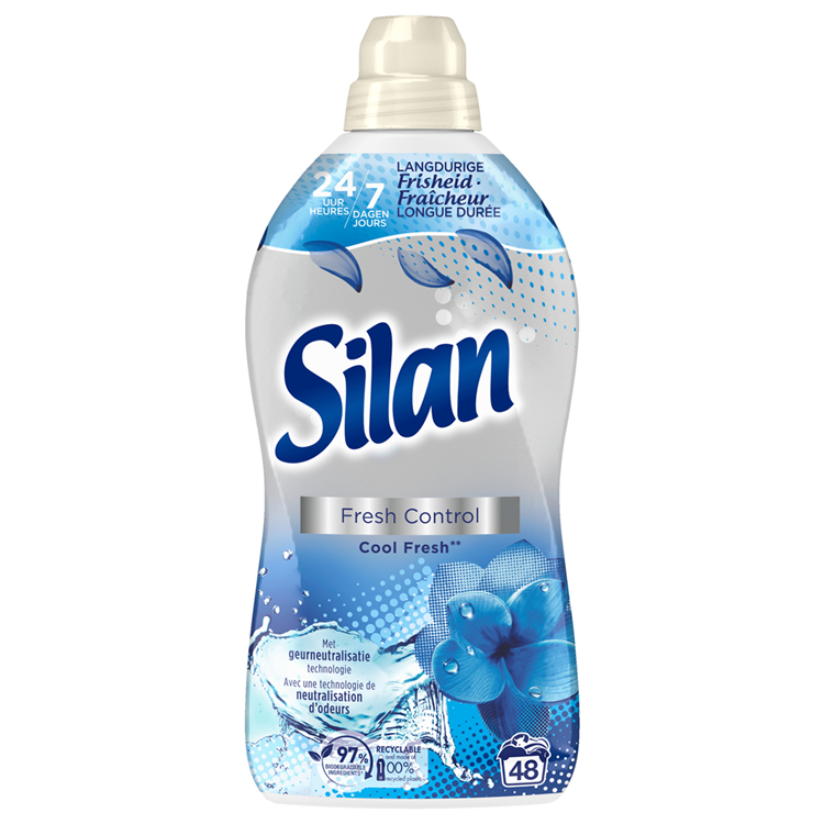 Silan 1074110 - fresh control 48wb cool fresh, 1,056l | 5 stuks