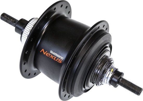 Shimano achternaaf zwart asgc30017daal disc 36gts