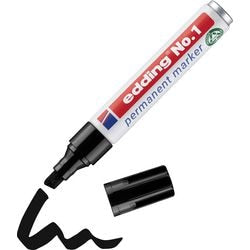Permanent marker edding zwart