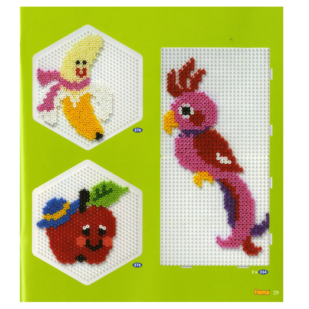 Hama midi strijkkralen inspiratieboekje, nr. 11