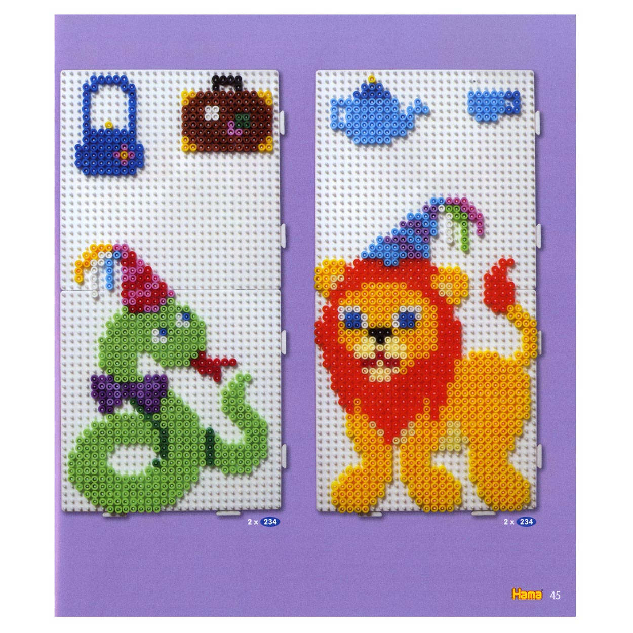 Hama strijkkralen inspiratieboekje, nr. 12