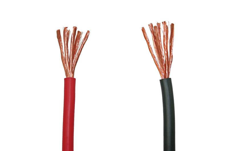 Elektriciteitskabel 1x 10mm² zwart 25 meter