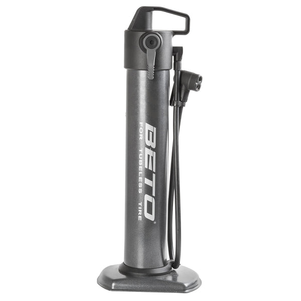 pompe à vélo universelle (av,dv,fv) 13 Bar gris acier