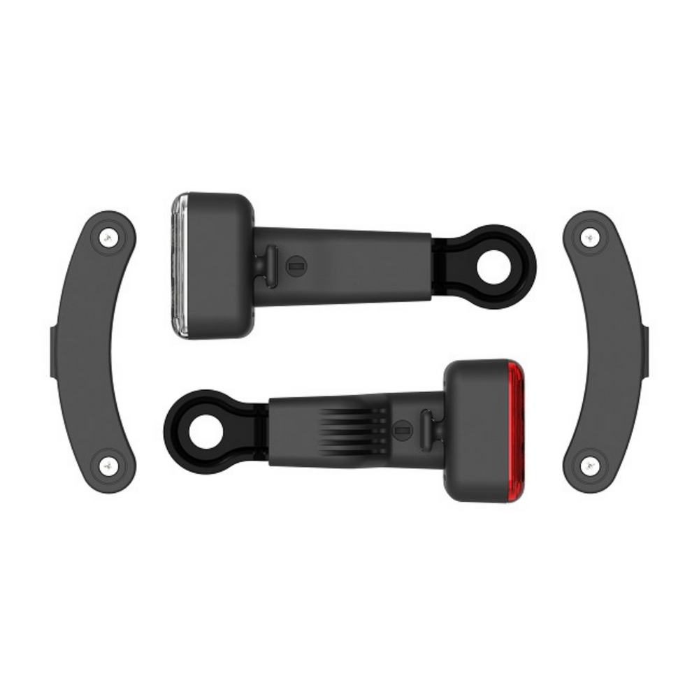 Reelight AMS-lichtflitser. Voor en achter fietsverlichting.