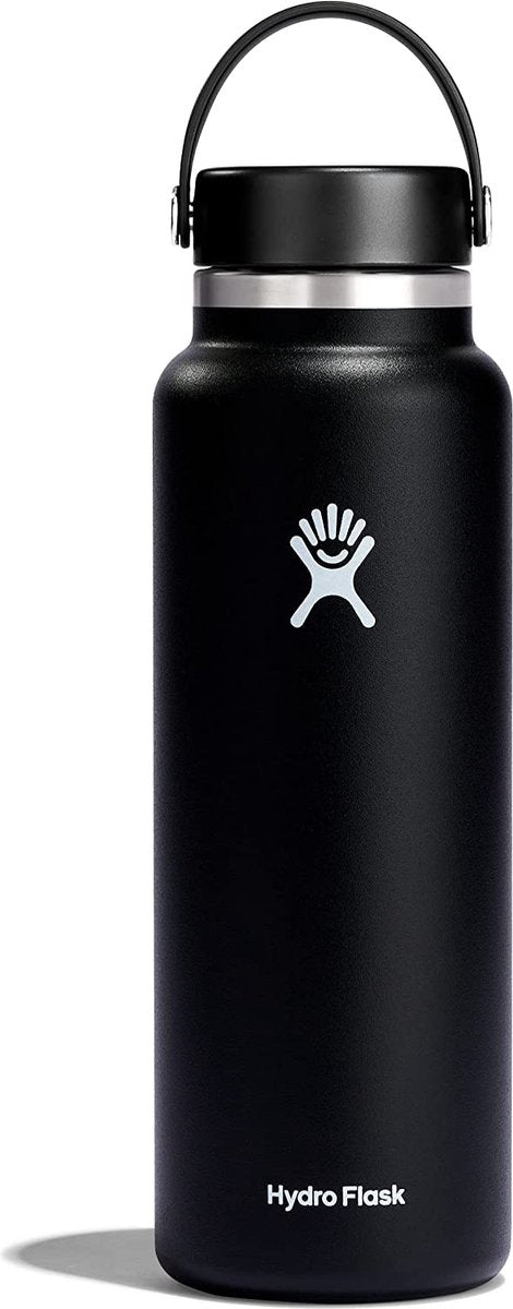 Hydro flask wide mouth flex cap drinkfles (1182 ml) - white