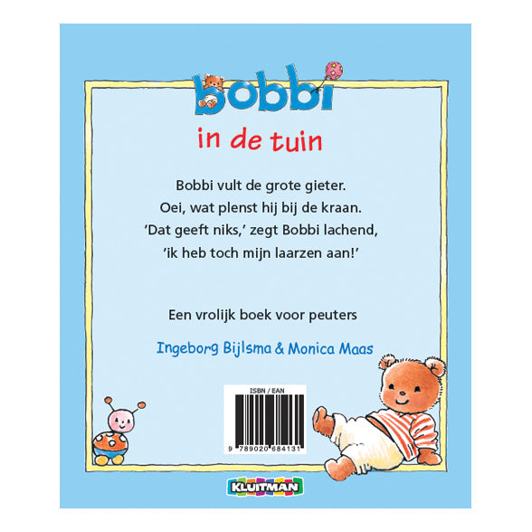 Kluitman bobbi in de tuin