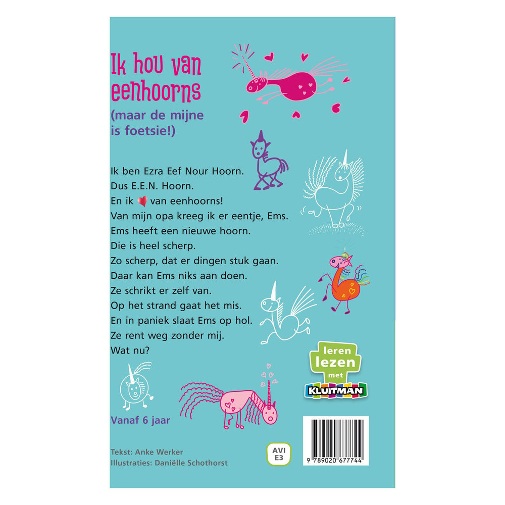 Kluitman ik hou van eenhoorns (maar de mijne is foetsie!) (avi e3)