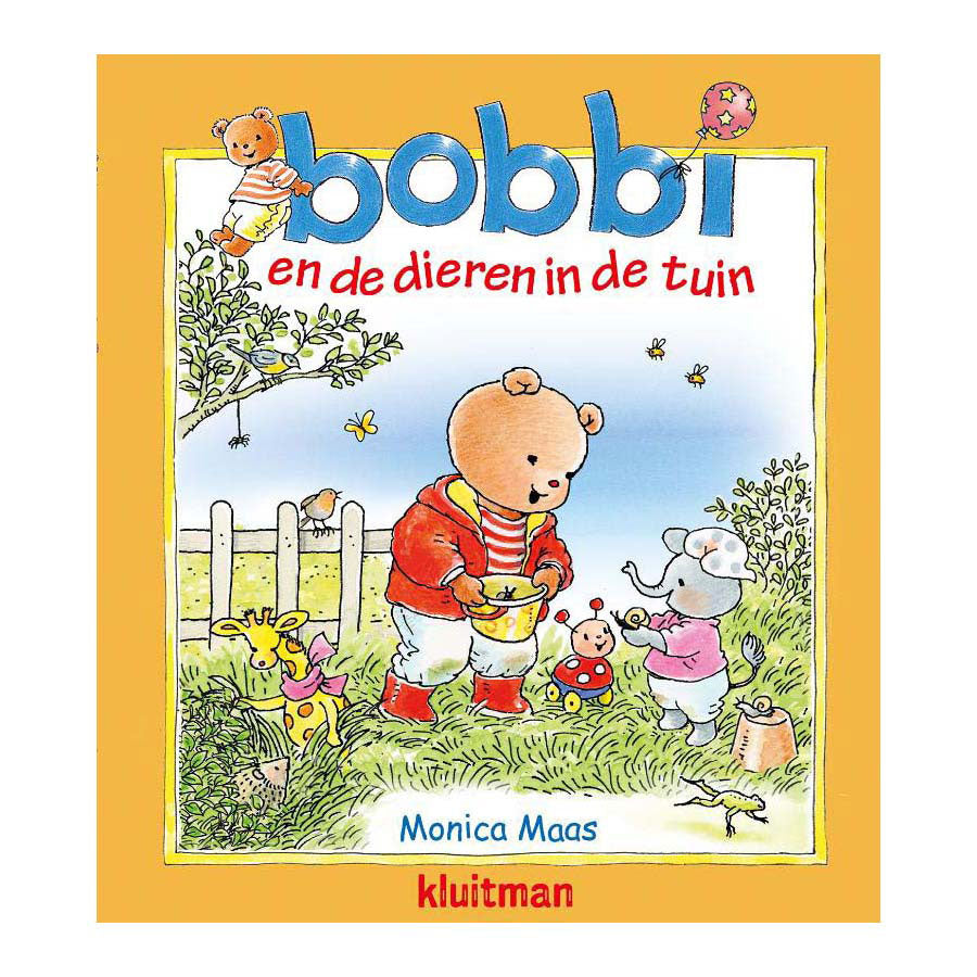 Kluitman bobbi en de dieren in de tuin