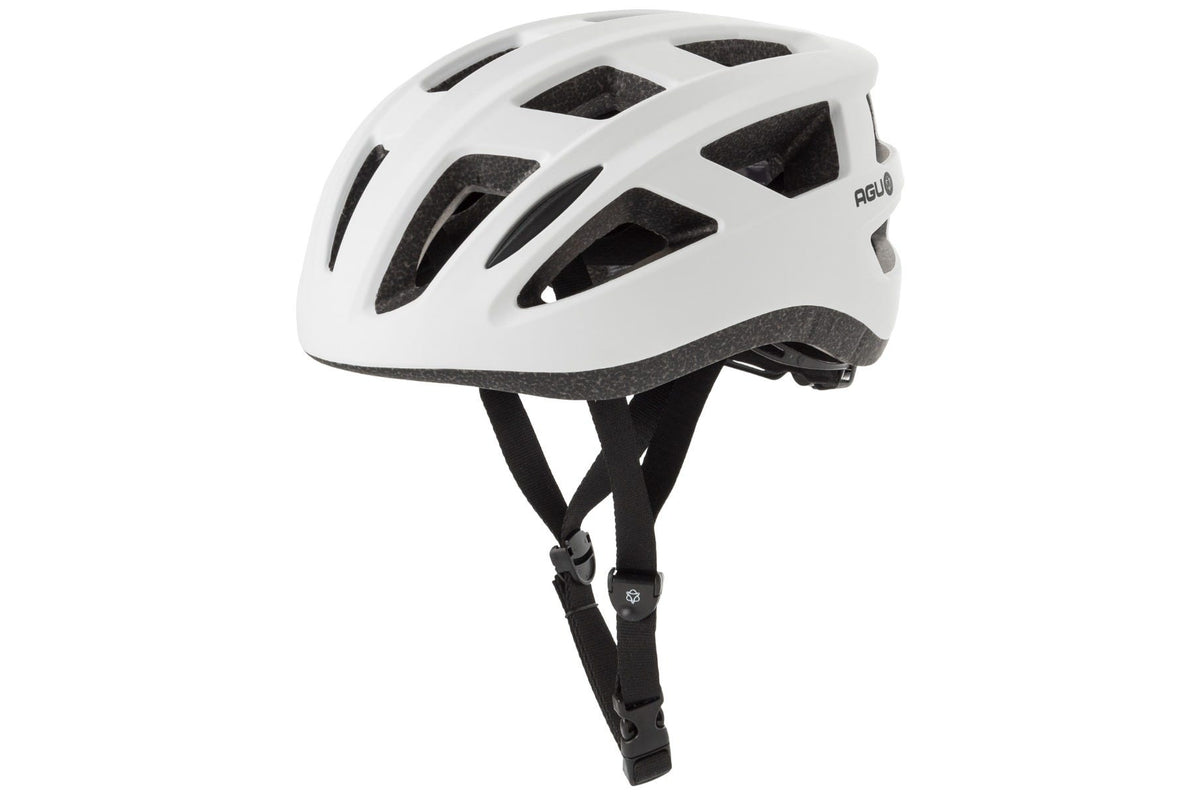Agu attivo - fietshelm - in-mould helm - unisex - 58-61cm - 18 ventilatieopeningen - direct-dial systeem - wit - l xl