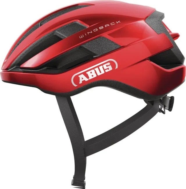 Abus wingback fietshelm performance red