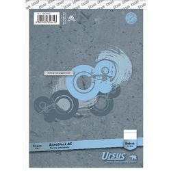 Ursus notitieblok blauw a5 gelinieerd 100 pagina's