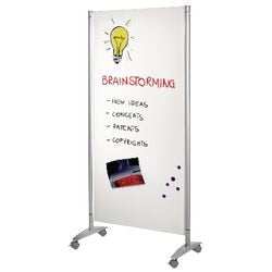 Whiteboardwand voor metropol kerkmann 6554 85,5 x 180 cm