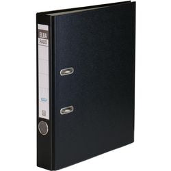Ordner elba rado brilliant zwart a4 350 vel karton polypropyleen