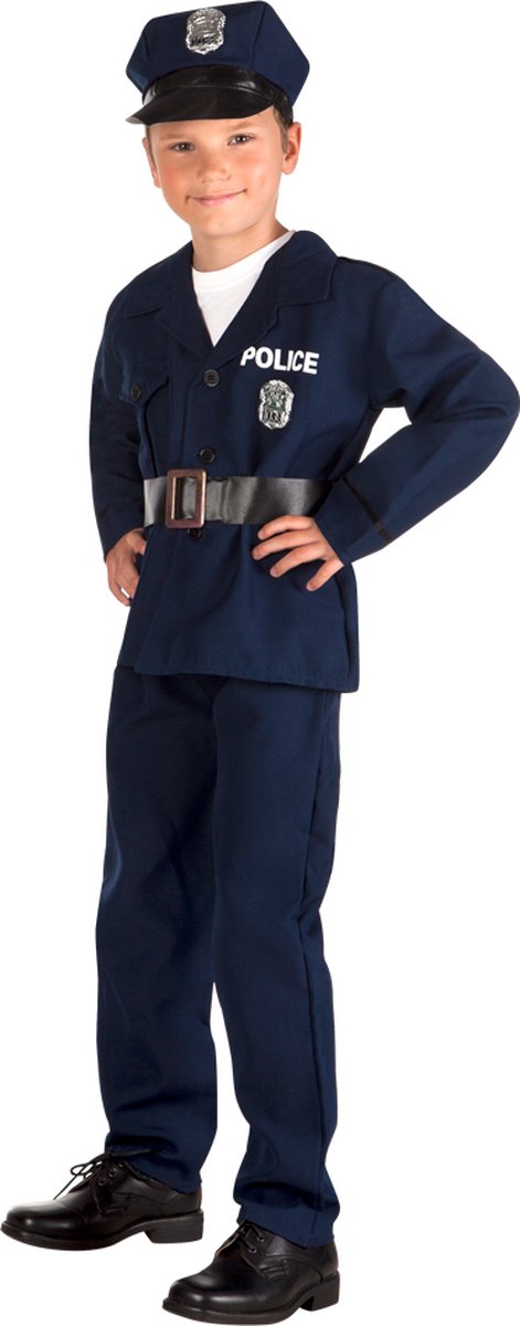 Boland Police Officer Kids Costume, 7-9 years