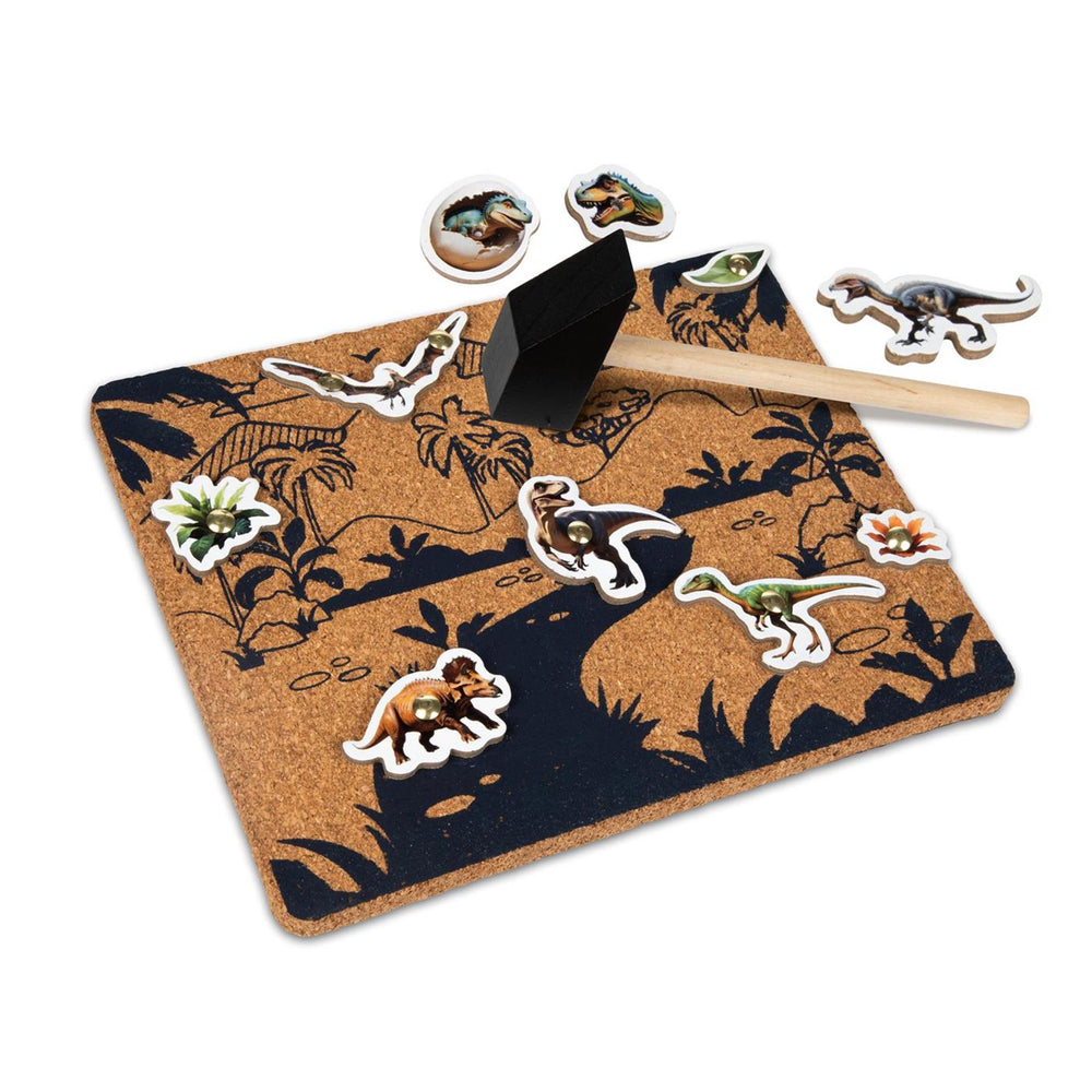 Toi-toys hamerspel dino wilde dieren 2 assorti