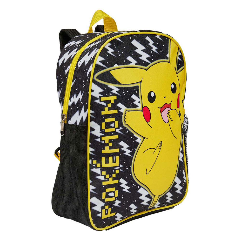 Pokémon rugzak pikachu bliksem met licht