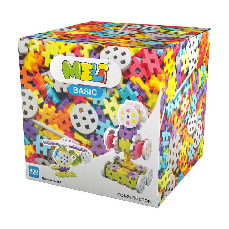 Meli basic constructieblokken, 400dlg.