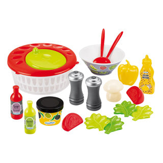 Ecoiffier saladebox met ingrediënten 21-delig
