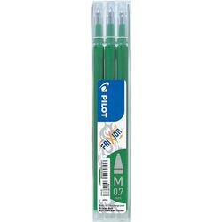 Navulling voor rollerballpen pilot 0,35 mm uitwisbaar groen pak 3 stuks
