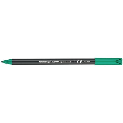 Edding viltstift 1200 zwart, groen