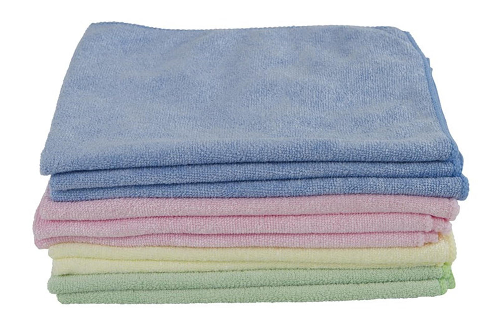 Luva microvezeldoek gebreid ca. 240-grams set ã 10 ca. 40x38 cm assorti kleur