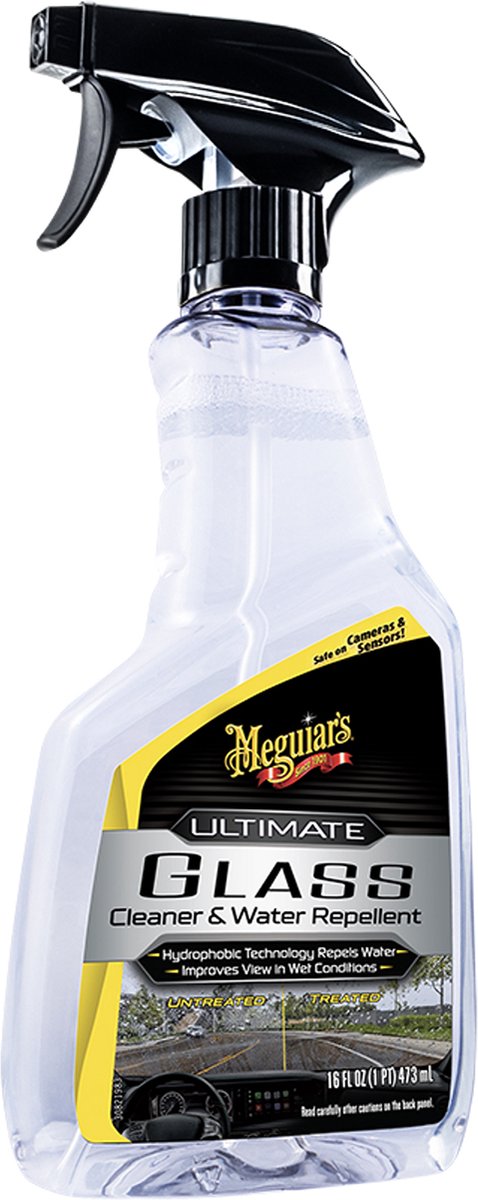 Meguiar's ultimate glass cleaner water repellent - glasreiniger - autoruitenreiniger - waterafstotend - 473ml