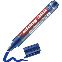 Boardmarker 363 edding schuine punt 2-5mm blauw