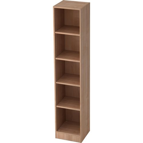 Bach boekenkast hammerer 5fh 5 compartimenten walnoot 2004 x 406 x 400 mm