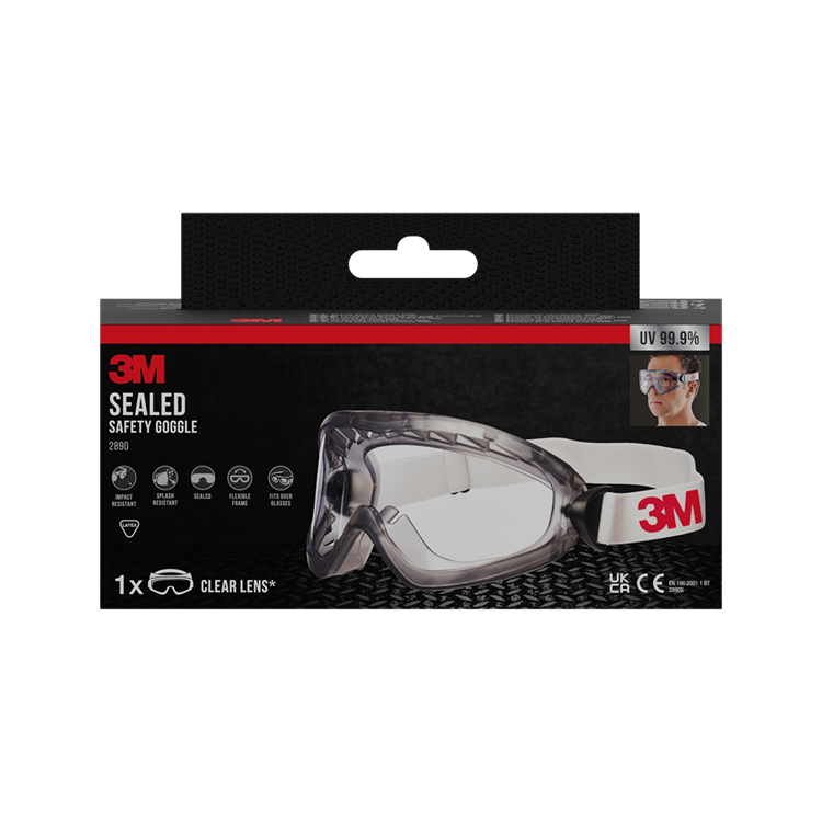 3m 1061817 - ruimzichtbril 2890c1 | 1 stuks