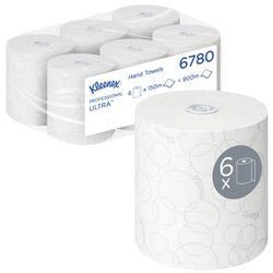 Papieren handdoeken kleenex ultra 6780 papier