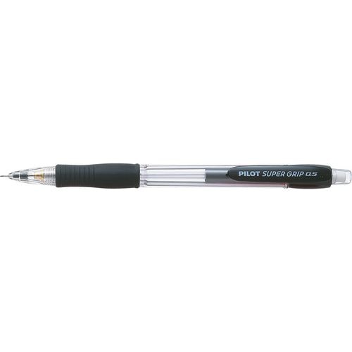 Vulpotlood super grip pilot 0,5mm hb zwart